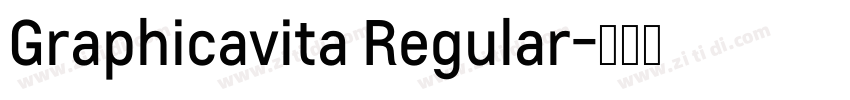 Graphicavita Regular字体转换
